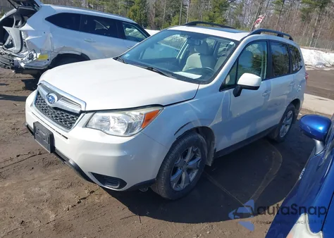 2015 Subaru Forester 2.5I Premium z USA, uszkodzony, nr VIN JF2SJADC1FH539335